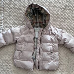 Burberry Girls Down Puffer Coat (9m)